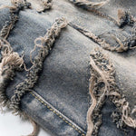 Velira Trousers & Bottoms Women Callen Distressed Wide-Leg Džinsai