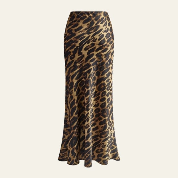 Velira Trousers & Bottoms Women Capri šoniniu pjūviu spausdinta maksi sijonas