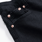 Velira Trousers & Bottoms Women Evanijos džinsai su nėrinių detalėmis, aukštu liemeniu