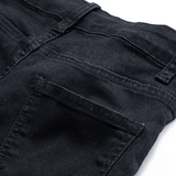 Velira Trousers & Bottoms Women Evanijos džinsai su nėrinių detalėmis, aukštu liemeniu