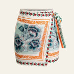Velira Trousers & Bottoms Women Gėlių / 2XS Amira Gėlių Apvyniota Mini Sijonas