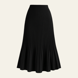 Velira Trousers & Bottoms Women Juoda / S Lucernės Plisuota Maxi Sijonas