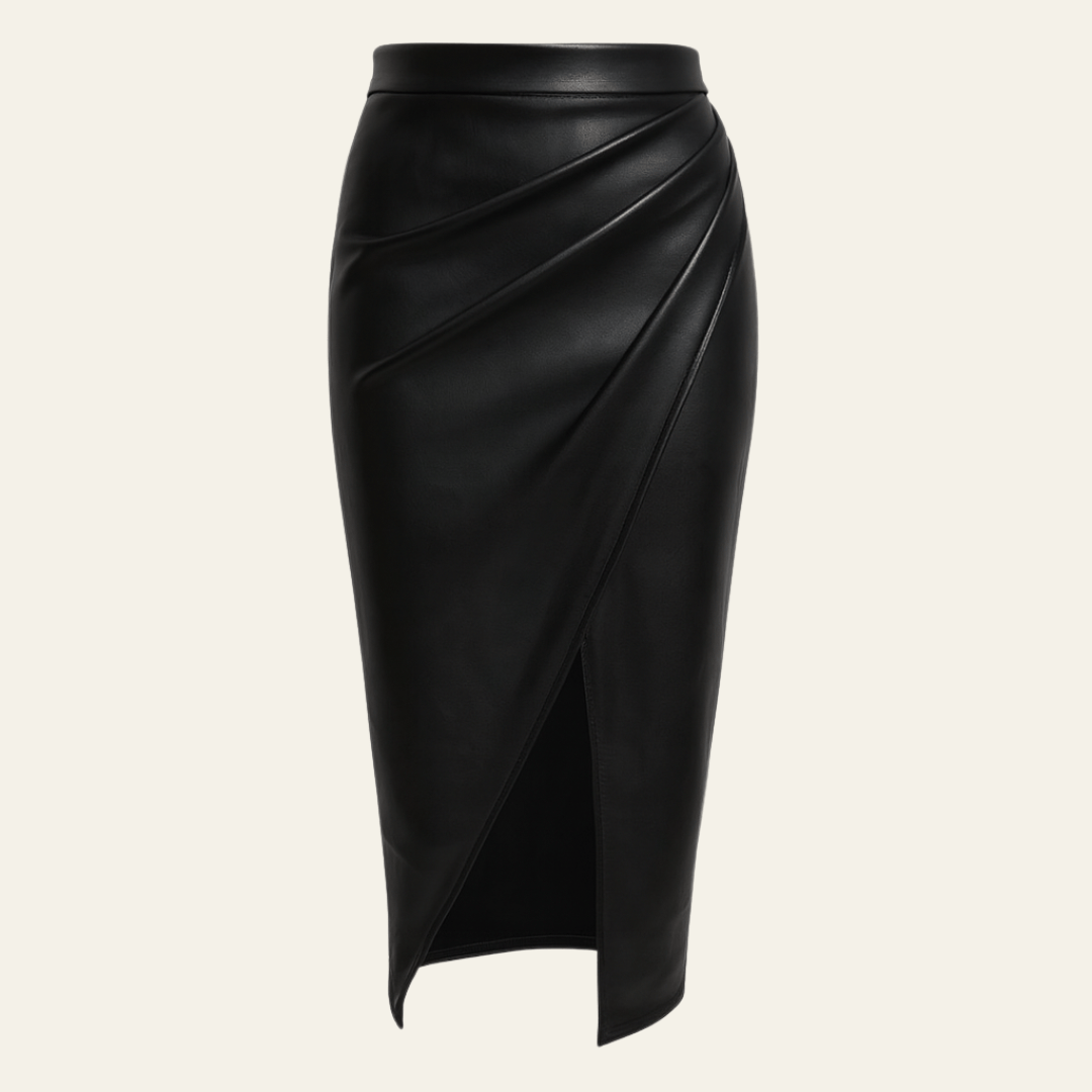 Velira Trousers & Bottoms Women Juoda / S Vienos odos midi sijonas