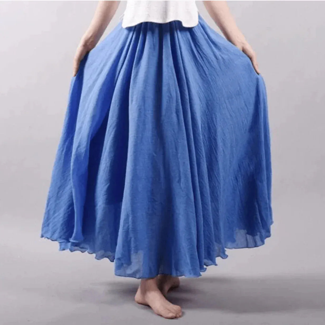 Velira Trousers & Bottoms Women Kyoto tekstūruota maksi sijonas