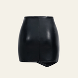 Velira Trousers & Bottoms Women Lira Asimetrinė Raukšlėta Mini Sijonas