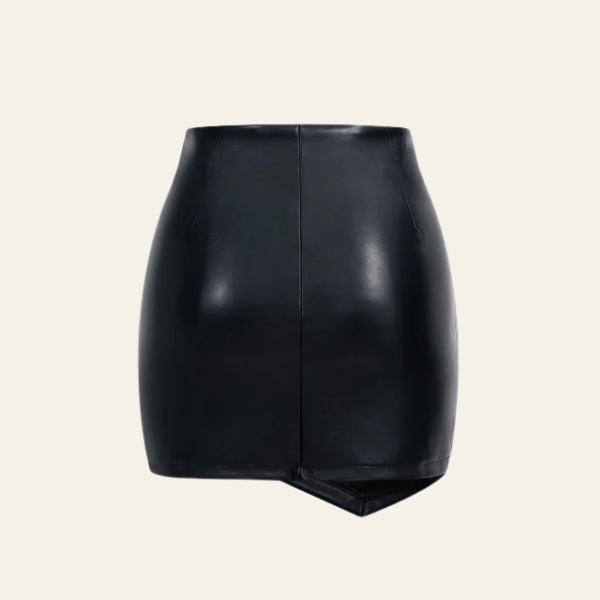 Velira Trousers & Bottoms Women Lira Asimetrinė Raukšlėta Mini Sijonas