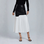 Velira Trousers & Bottoms Women Livia kontrastinė midi sijonas