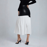 Velira Trousers & Bottoms Women Livia kontrastinė midi sijonas