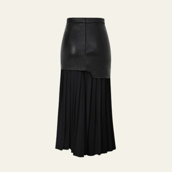 Velira Trousers & Bottoms Women Livia kontrastinė midi sijonas
