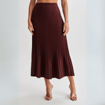 Velira Trousers & Bottoms Women Lucernės Plisuota Maxi Sijonas
