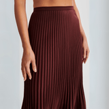 Velira Trousers & Bottoms Women Lucernės Plisuota Maxi Sijonas