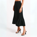 Velira Trousers & Bottoms Women Lucernės Plisuota Maxi Sijonas