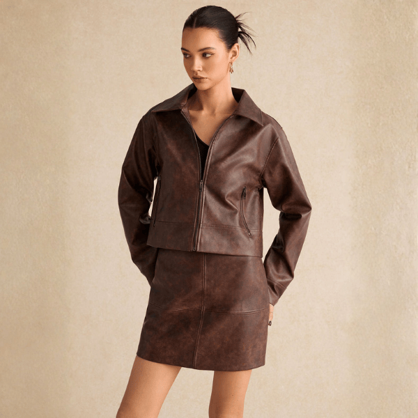 Velira Trousers & Bottoms Women Marcelline Vintage Užtrauktuko Sijonas