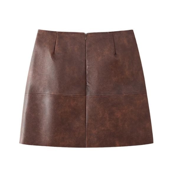Velira Trousers & Bottoms Women Marcelline Vintage Užtrauktuko Sijonas