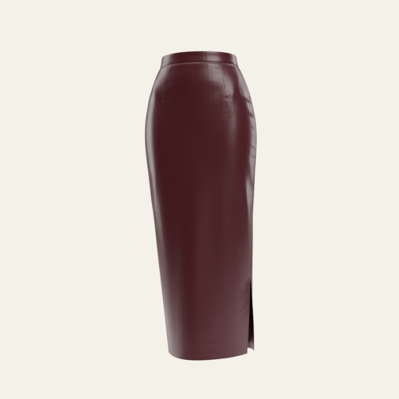Velira Trousers & Bottoms Women Marlowe Blizgi Midi Sijonas su Įpjova
