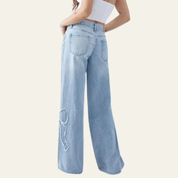 Velira Trousers & Bottoms Women Marseilio atsipalaidavę džinsai