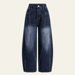 Velira Trousers & Bottoms Women Mėlyna / S Arlen Plati Kojų Džinsai
