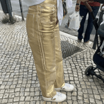 Velira Trousers & Bottoms Women Milano Metalinės Džinsai