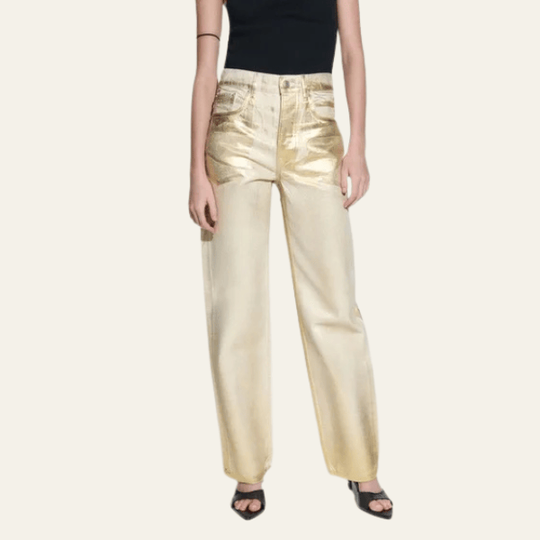 Velira Trousers & Bottoms Women Milano Metalinės Džinsai
