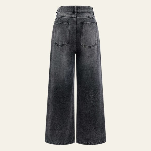 Velira Trousers & Bottoms Women Milano Pažeistos Plačios Kojos Džinsai
