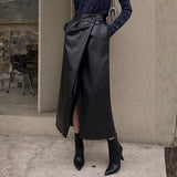 Velira Trousers & Bottoms Women Monako Wrap-Front Oda Midi Sijonas