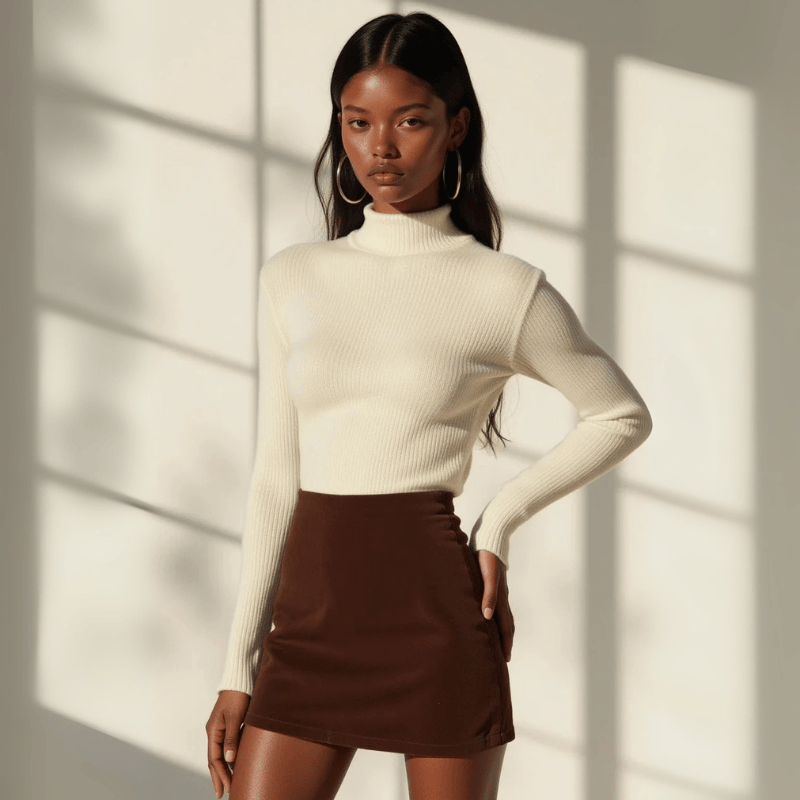 Velira Trousers & Bottoms Women Noce Brown Sijonas