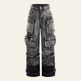 Velira Trousers & Bottoms Women Pilka / S SoHo daugiasluoksniai krovinių džinsai
