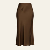 Velira Trousers & Bottoms Women Riviera satino apdailos midi sijonas