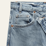 Velira Trousers & Bottoms Women Turino plačių kojų džinsai