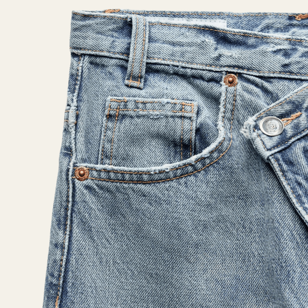 Velira Trousers & Bottoms Women Turino plačių kojų džinsai