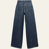 Velira Trousers & Bottoms Women Turino plačių kojų džinsai