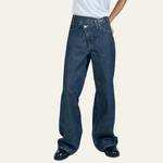 Velira Trousers & Bottoms Women Turino plačių kojų džinsai