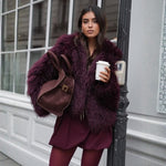 Velira Trousers & Bottoms Women Veronos burgundiška sijonas