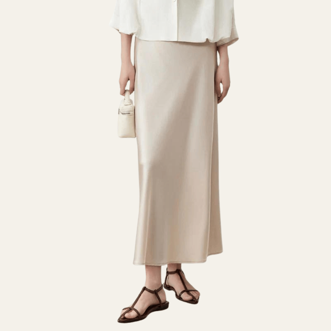 Velira Trousers & Bottoms Women Veronos šilkinė midi sijonas