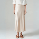 Velira Trousers & Bottoms Women Veronos šilkinė midi sijonas