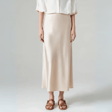 Velira Trousers & Bottoms Women Veronos šilkinė midi sijonas
