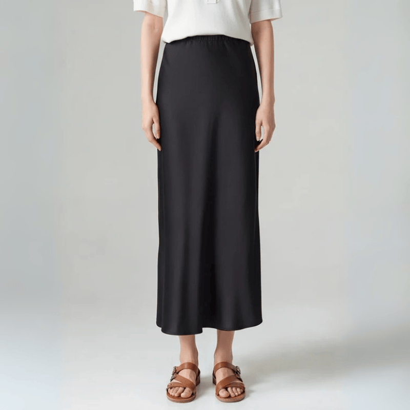 Velira Trousers & Bottoms Women Veronos šilkinė midi sijonas