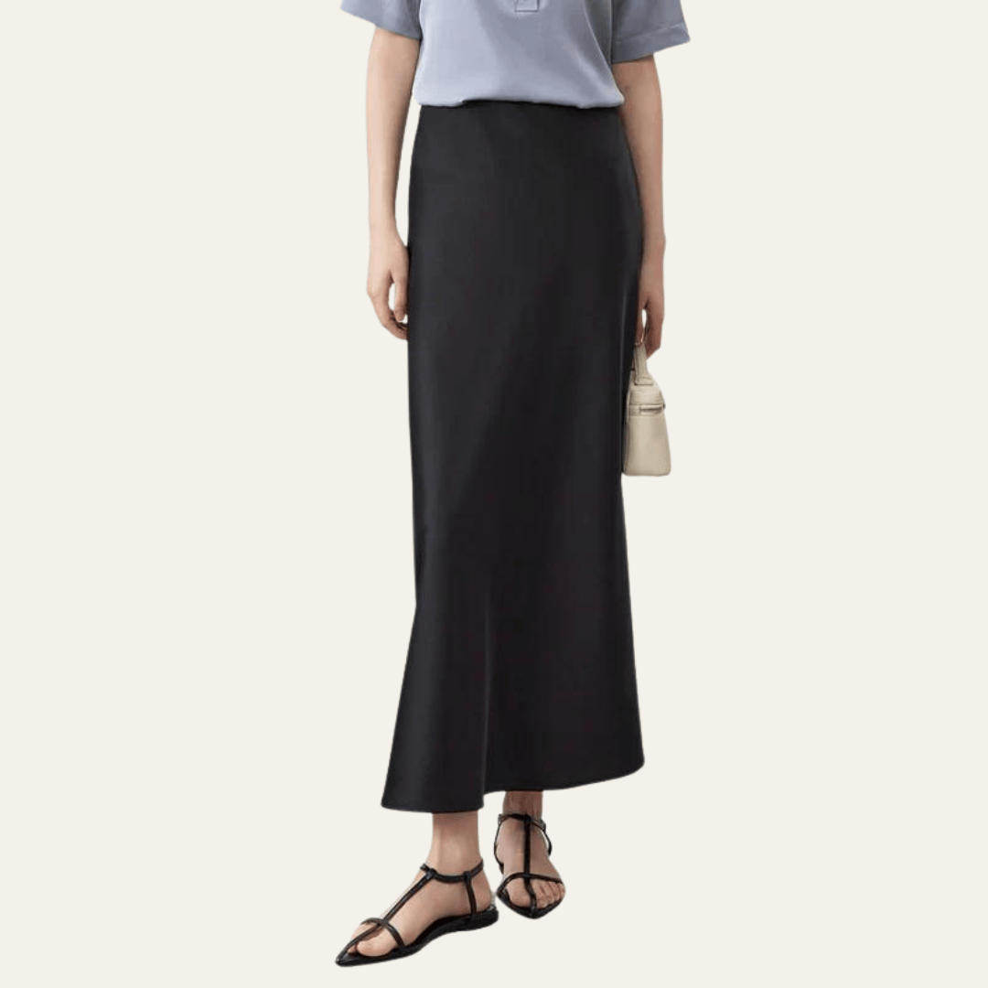 Velira Trousers & Bottoms Women Veronos šilkinė midi sijonas