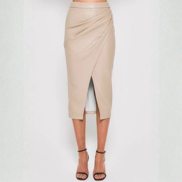 Velira Trousers & Bottoms Women Vienos odos midi sijonas