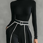 Velira Vera™ | Elegantiškas komplektas su kontrastingais akcentais