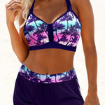 Velira Violetinė/mėlyna / XS Nieves™ | Aukšto liemens bikini Ribbet