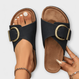 Velira Women Sandals Juoda / 5 (EU36) Avelina - Ortopediniai sandalai