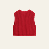 Velira Womens Knitwear Amelie Storos Megztinis Su Mygtukais