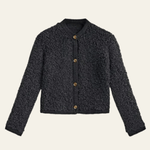 Velira Womens Knitwear Juoda / S Liucernos avikailio kardiganas