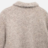 Velira Womens Knitwear Luzernų vilnos megztas kardiganas
