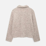 Velira Womens Knitwear Luzernų vilnos megztas kardiganas