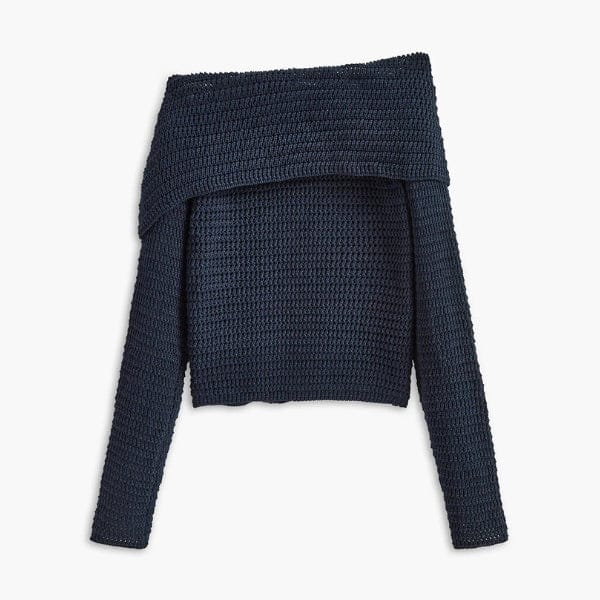 Velira Womens Knitwear Marseilio Off-Shoulder Megztinis Kardiganas