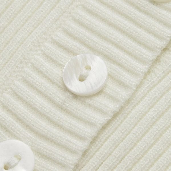 Velira Womens Knitwear Monako Ribboto Trumpas Kardiganas