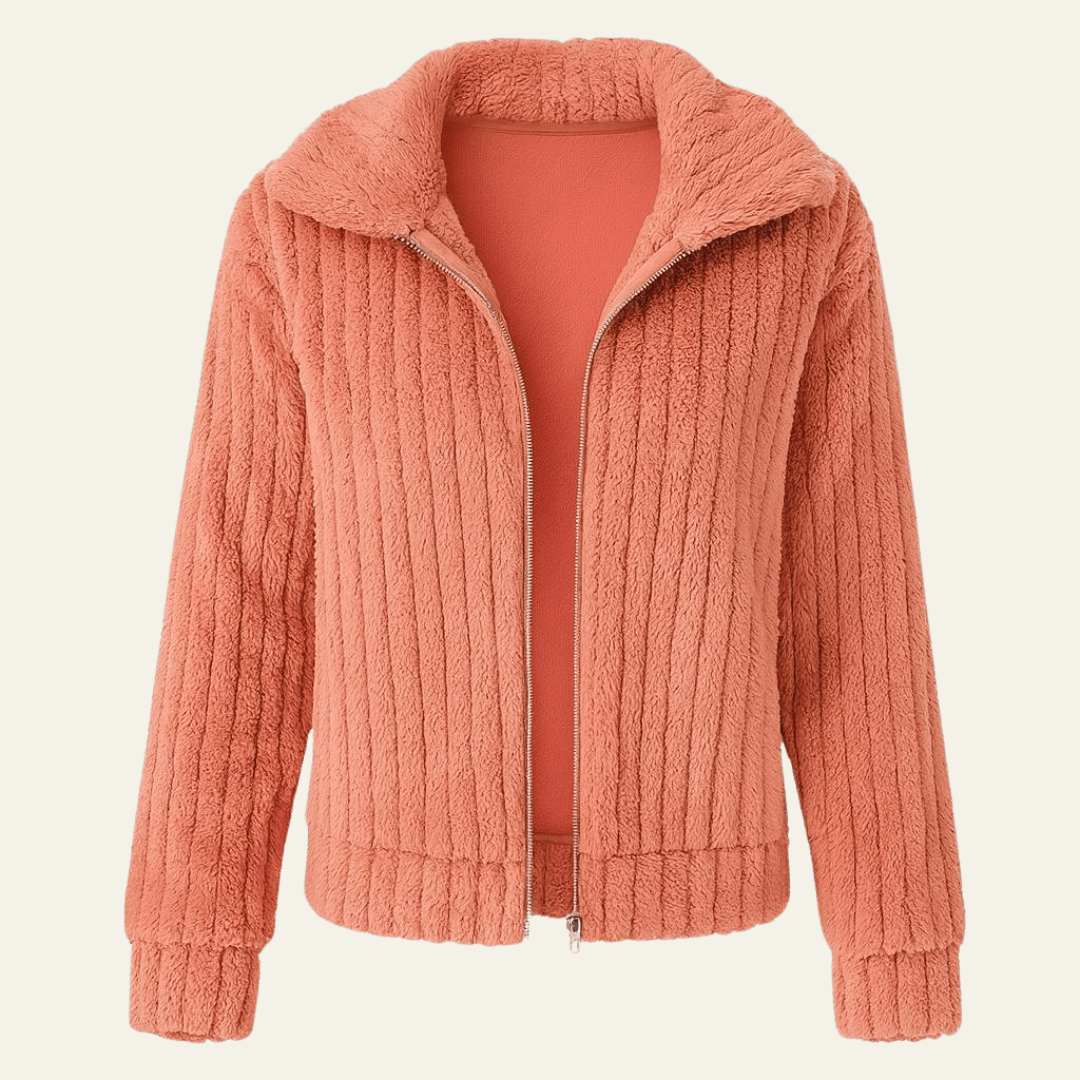 Velira Womens Knitwear Oranžinė / S Vienos Plush Cardigan