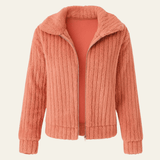 Velira Womens Knitwear Oranžinė / S Vienos Plush Cardigan